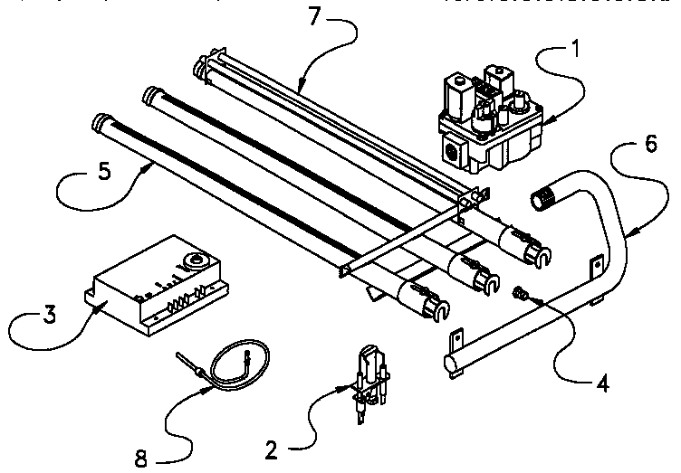 Goodman GDPX050-3B gas furnace diagram