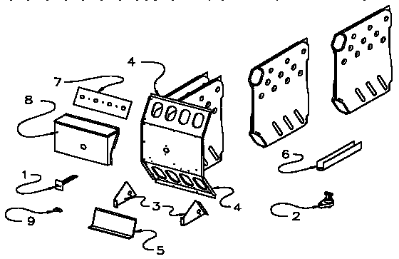 Goodman GDPX050-3B heat exchanger assembly diagram