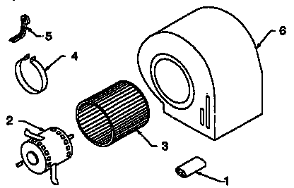 Goodman GDPX050-3B blower assemblies diagram
