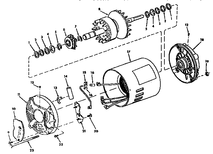 Craftsman 113248211 motor diagram