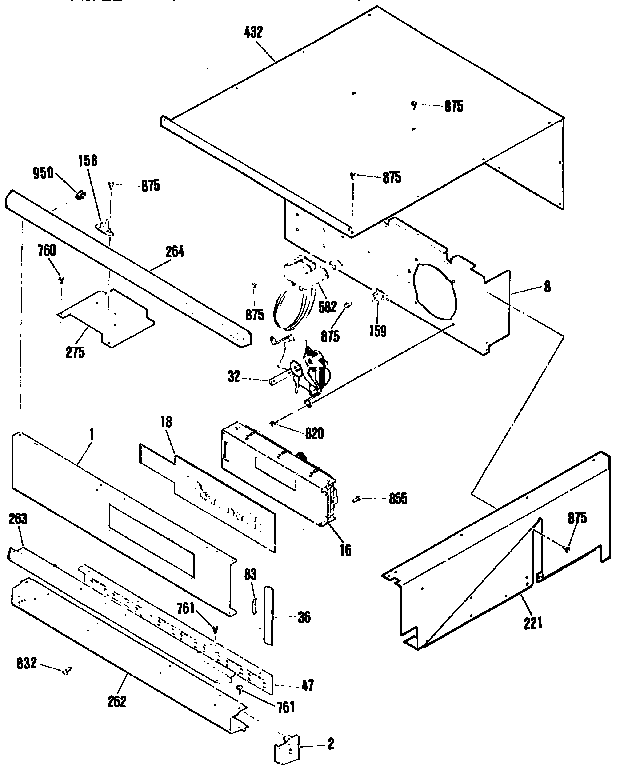 Kenmore 9114842993 electric built-in double oven diagram