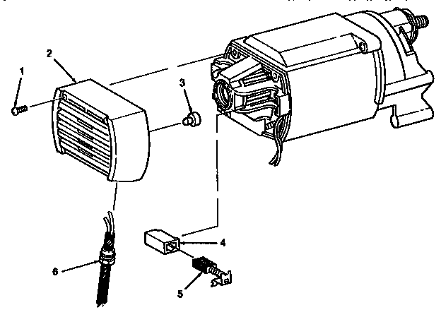 Craftsman 113221720 motor assembly diagram