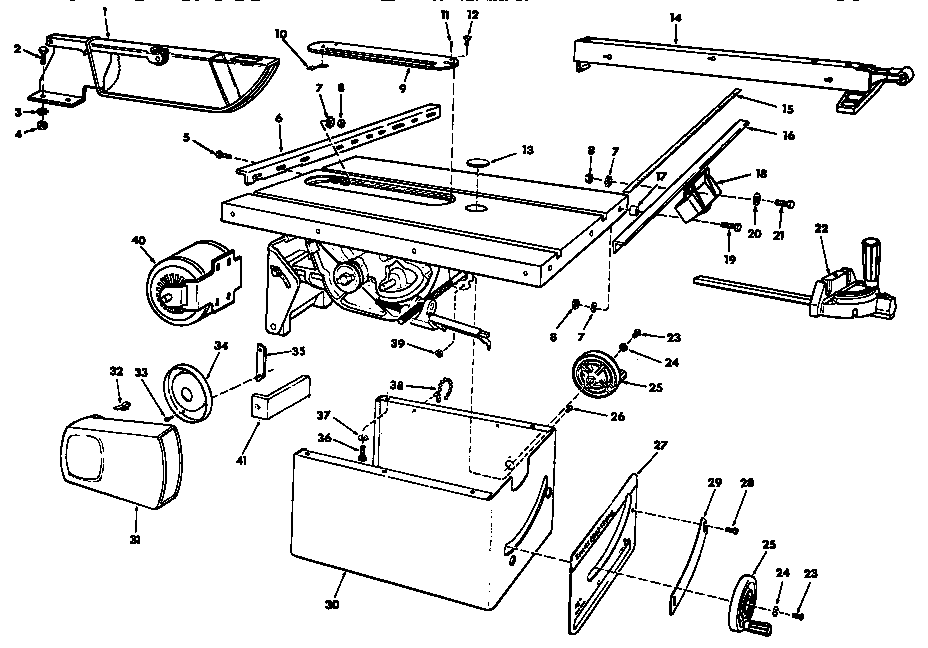 Craftsman 113298722 unit housing diagram