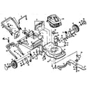 Craftsman 917373682 main frame diagram