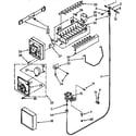 Kenmore 1069545510 icemaker parts diagram