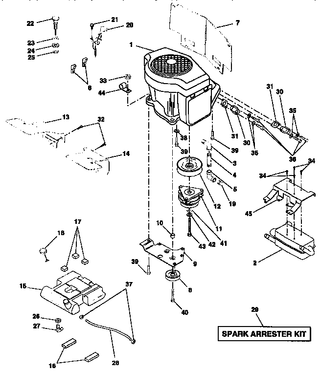 Craftsman 917257710 engine diagram