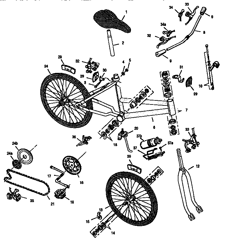 Murray 4-9973X1 ladie's 26" atb diagram