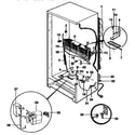 Kenmore 2539235411 unit parts diagram