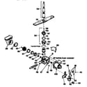 Kenmore 3631434193 motor pump mechanism diagram
