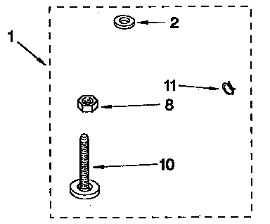 Kenmore 11092572100 miscellaneous parts diagram