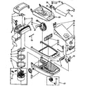 Kenmore 1165481190 vacuum cleaner parts diagram