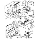 Kenmore 1163481290 nozzle and motor parts diagram
