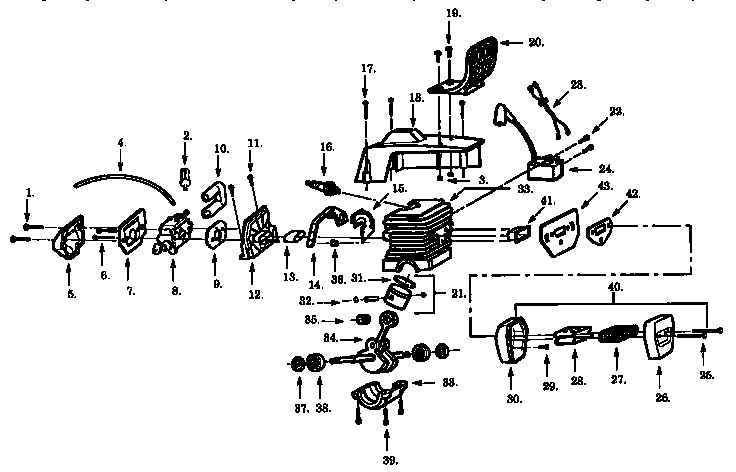 Craftsman 358356242 engine diagram