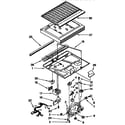 Kenmore 1069730281 comparment separator/divider block diagram