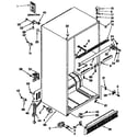 Kenmore 1069638211 cabinet parts diagram