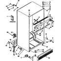 Kenmore 1069638321 cabinet parts diagram