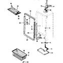 Kenmore 2539246410 cabinet parts diagram