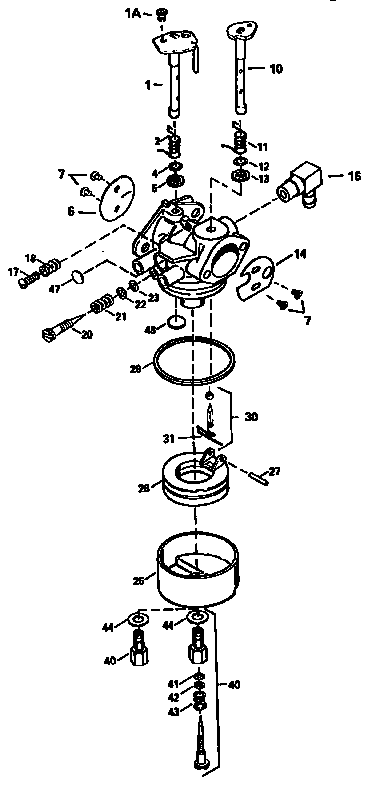 Craftsman 502255121 carburetor diagram
