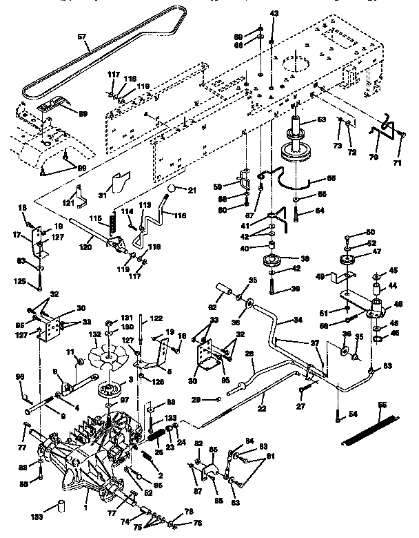 Craftsman 917257690 drive diagram