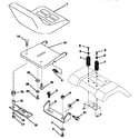 Craftsman 917257690 seat assembly diagram