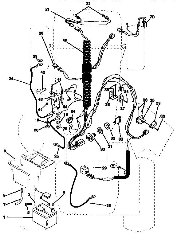 Craftsman 917257571 electrical diagram