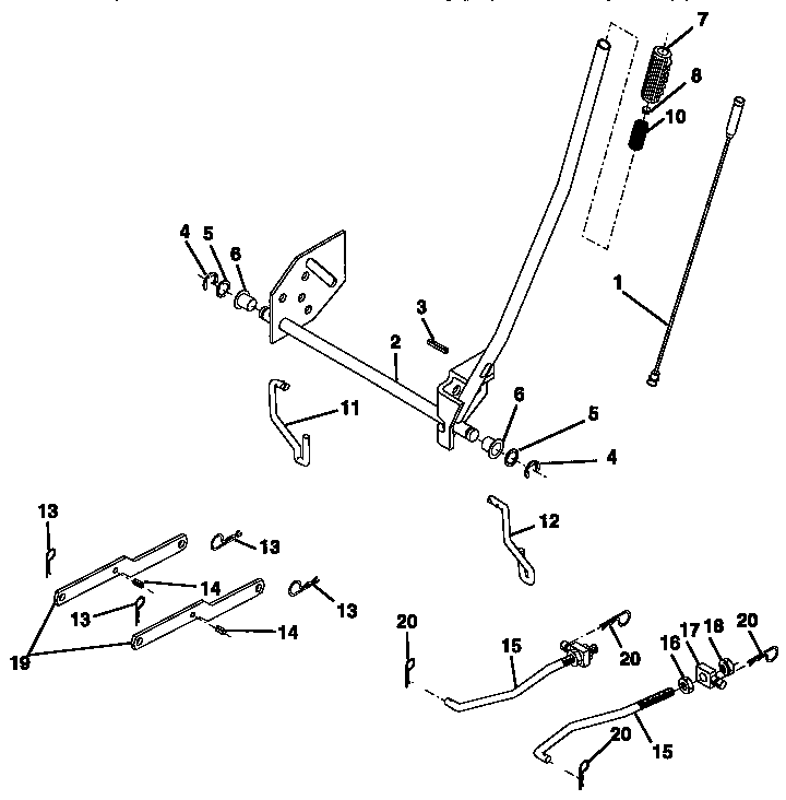 Craftsman 917257571 lift diagram
