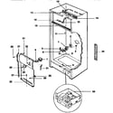 Kenmore 2539235714 liner parts diagram