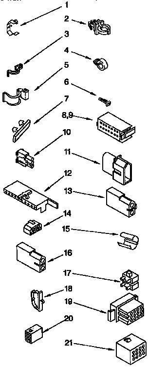Kenmore 11091564800 miscellaneous diagram