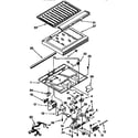 KitchenAid KTRS25KABL10 compartment separator parts diagram