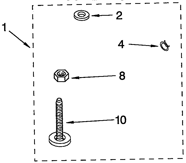 Kenmore 11092584100 miscellaneous parts diagram