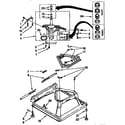 Kenmore 11092584100 machine base diagram