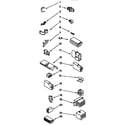Kenmore 11092584100 wiring harness parts diagram