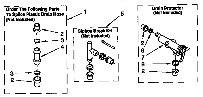 Kenmore 11092584100 water system parts diagram