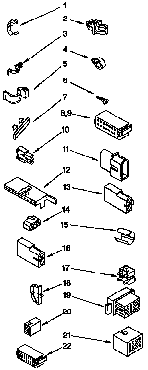 Kenmore 11092573100 ring harness parts diagram