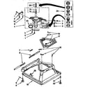 Kenmore 11092560100 machine base parts diagram