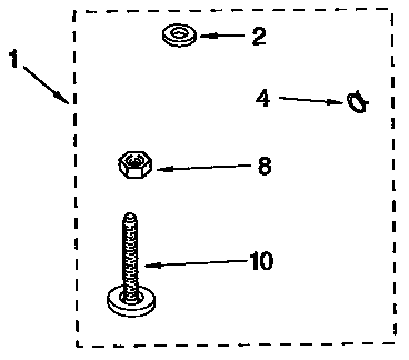 Kenmore 11092581100 miscellaneous parts diagram