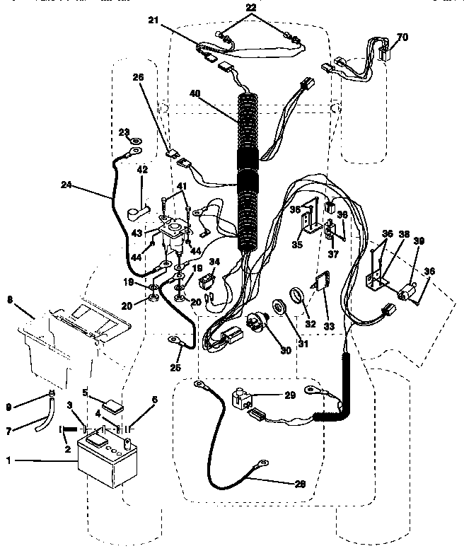 Craftsman 917257642 electrical diagram