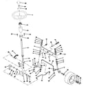 Craftsman 917257642 steering assembly diagram