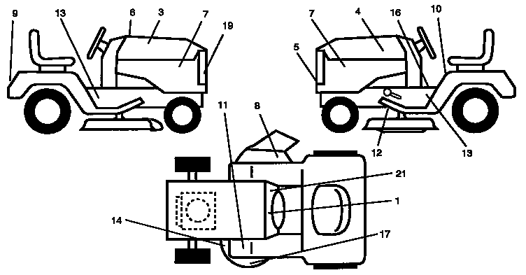 Craftsman 917257642 decals diagram
