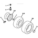 Craftsman 917257642 wheels and tires diagram