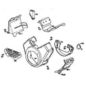Craftsman 580327074 blower housing assembly diagram