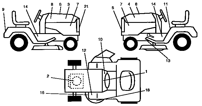 Craftsman 917257570 decals diagram