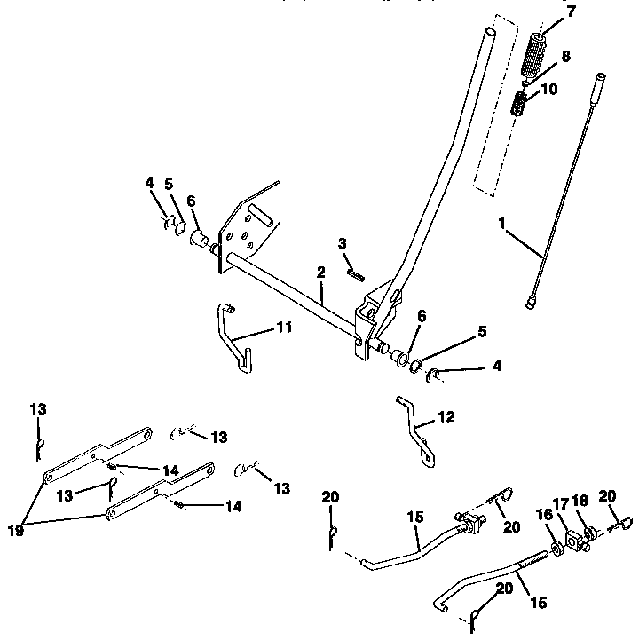 Craftsman 917257570 lift diagram