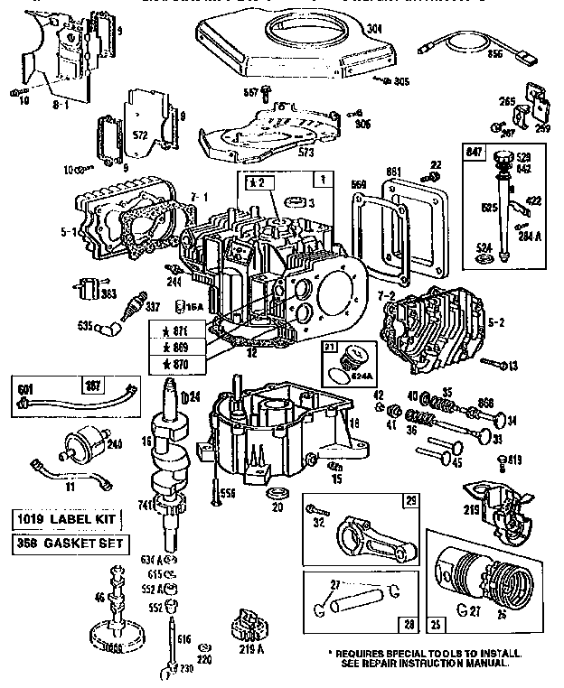 Craftsman 917257711 cylinder assembly diagram