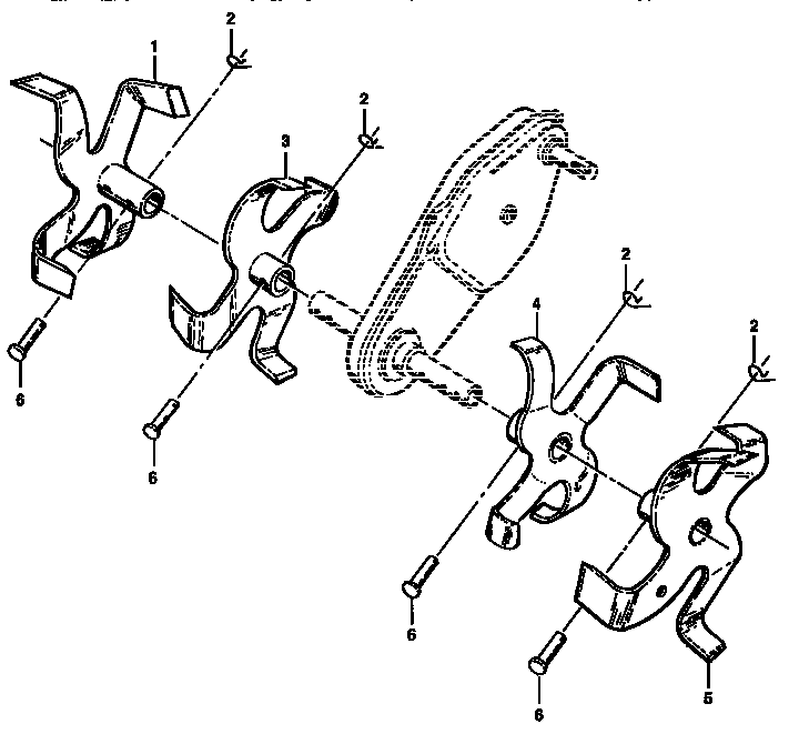 Craftsman 917295351 tine assembly diagram