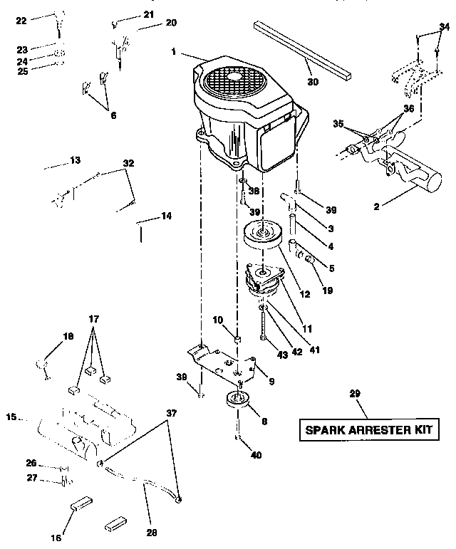Craftsman 917257720 engine diagram