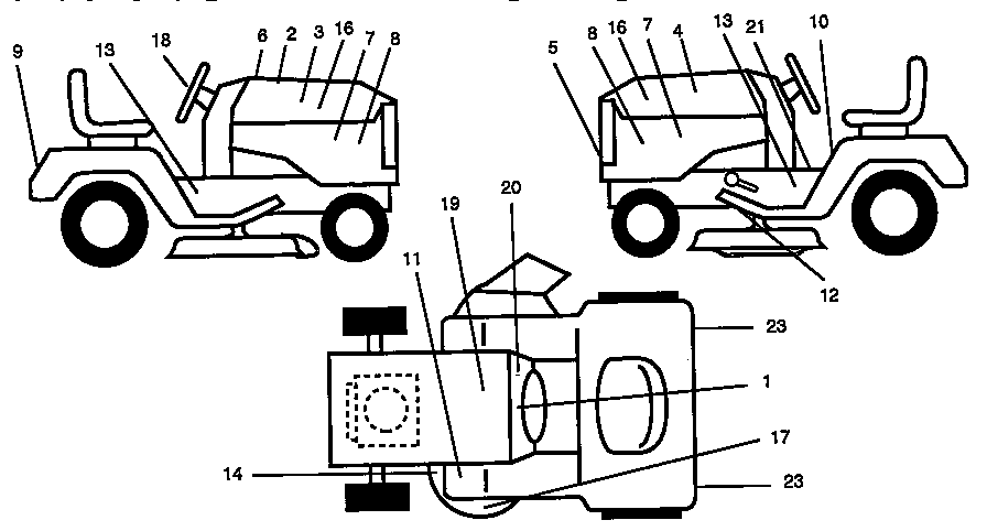 Craftsman 917255452 decals diagram