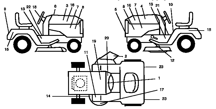 Craftsman 917257660 decals diagram