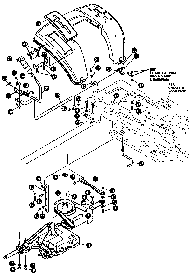 Craftsman 536257670 motion drive assembly diagram
