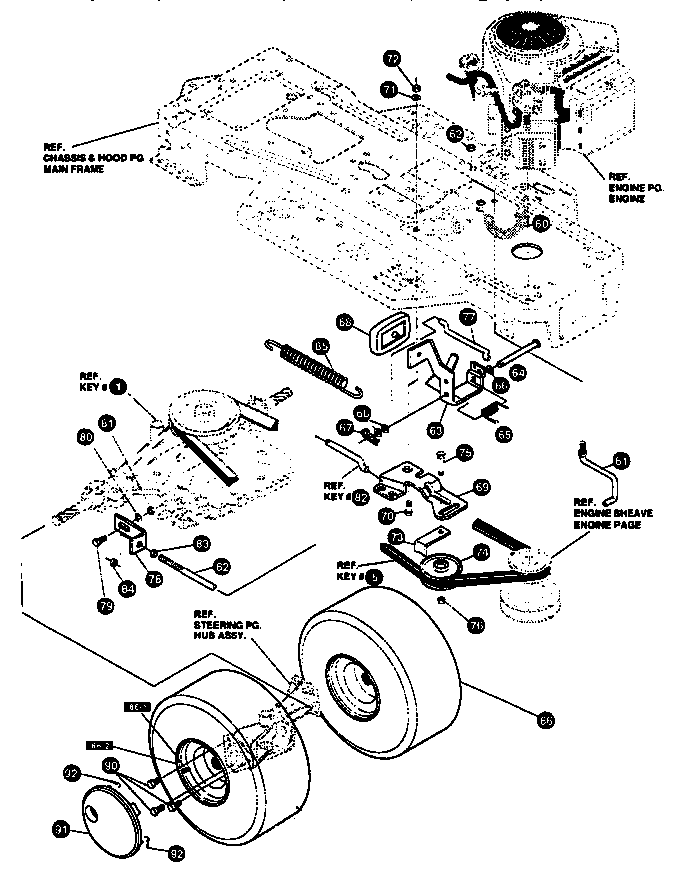 Craftsman 536257670 motion drive assembly diagram